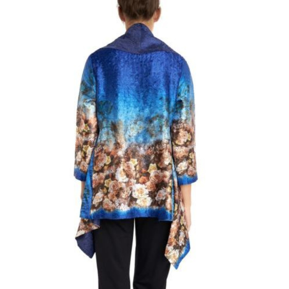 Jerry T Fashion Sateen Reversible Jacket NEW XL - Picture 3 of 5